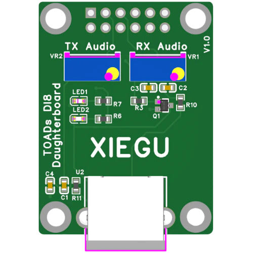 TOADs DI8 Daughterboard