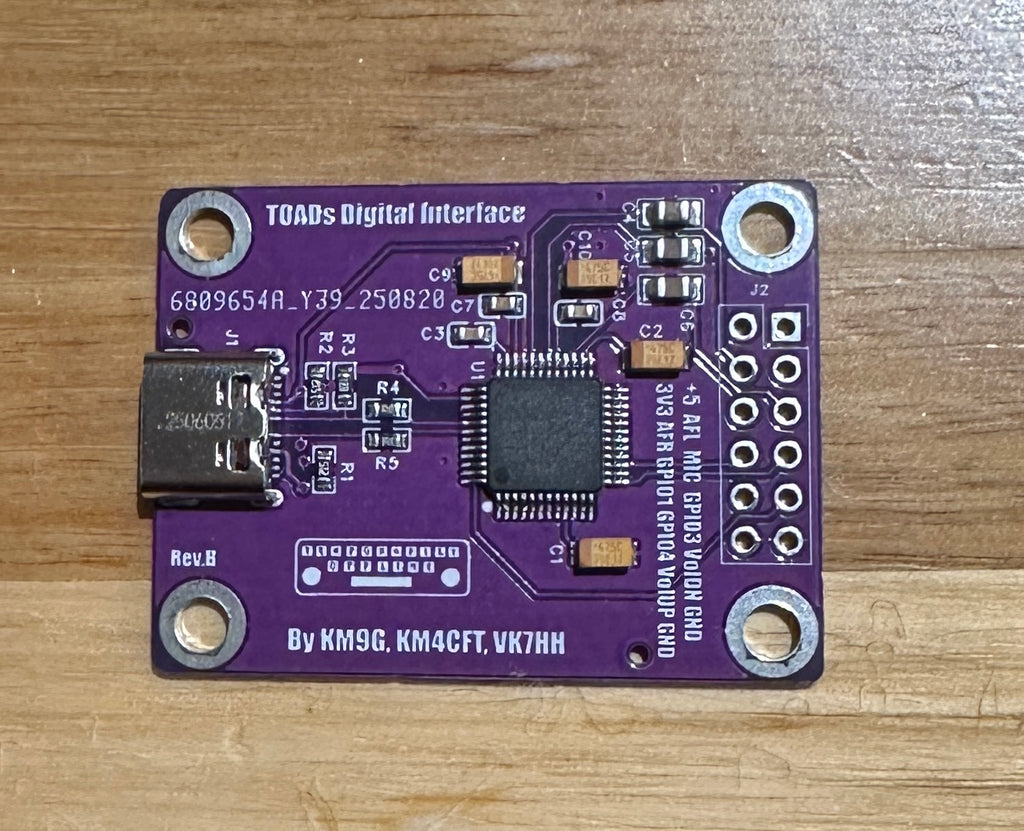 TOADs Digital Interface