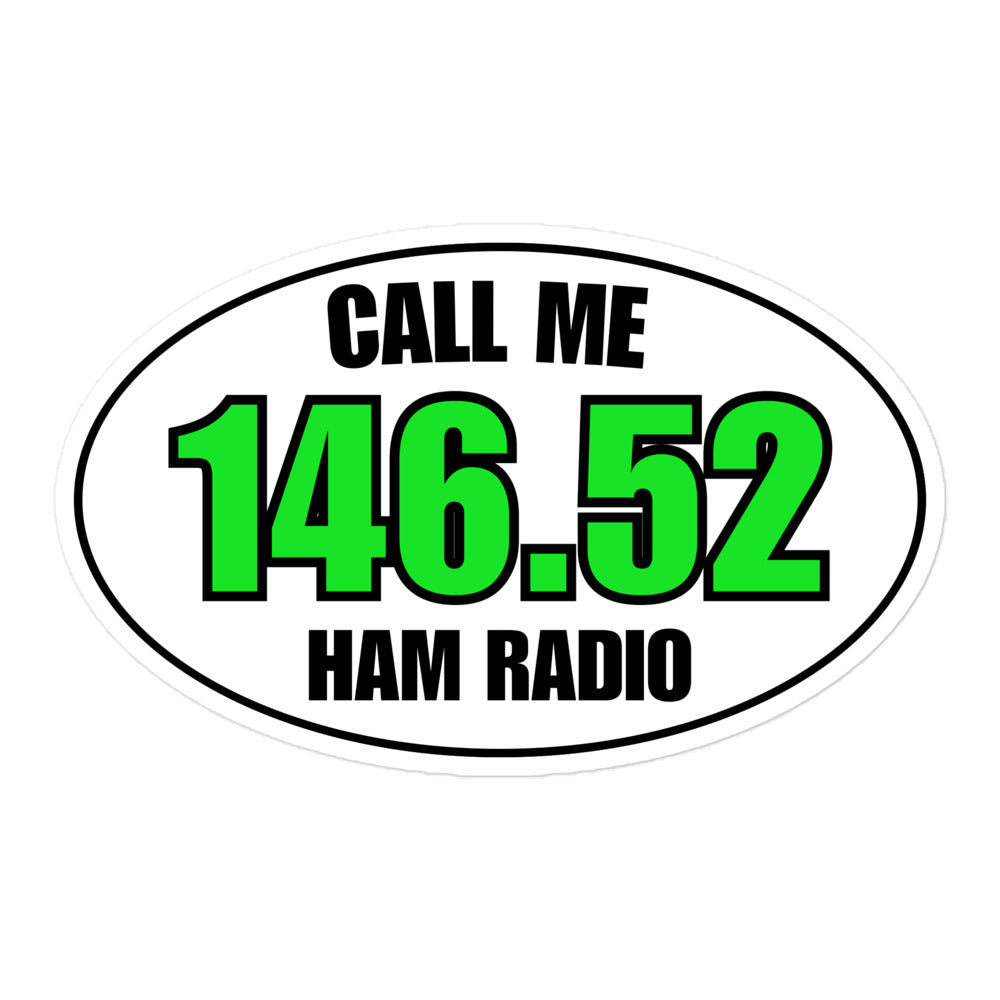 146.520 Ham Radio Sticker
